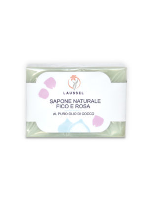 Sapone Naturale Fico e Rosa - Laussel